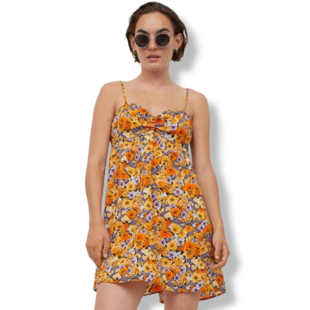 Divided - Floral Mini Dress Size M